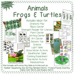 Preschool Curriculum Frogs and Turtles