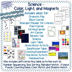Preschool Curriculum Color Light and Magnets